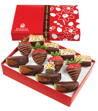 1 custom boxes for chocolate covered strawberries