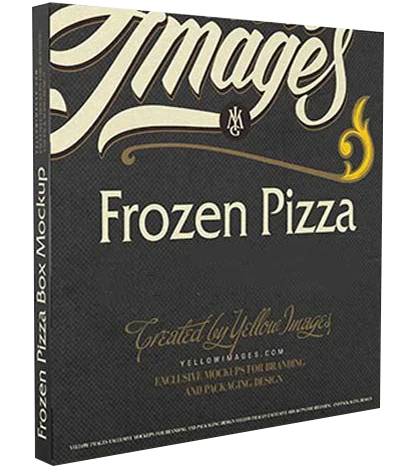 1 frozen pizza boxes