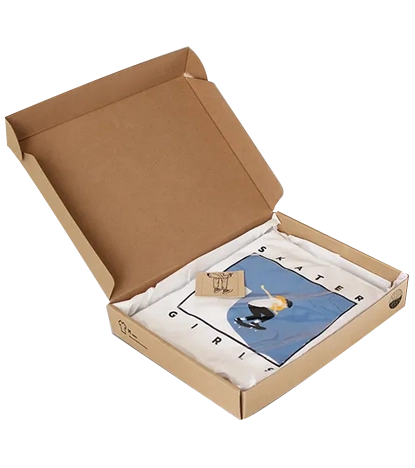 1 kraft t Shirt Boxes