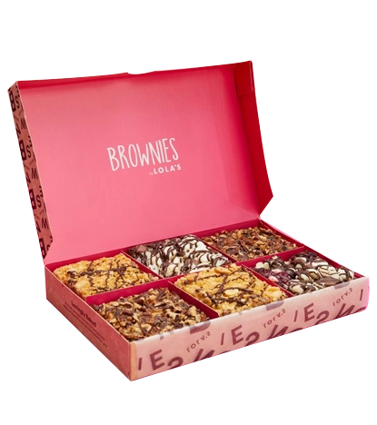 1 printed brownie Boxes