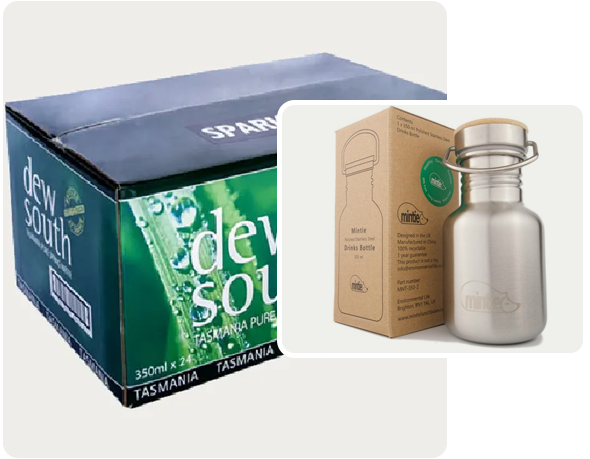 2 350ml bottle boxes