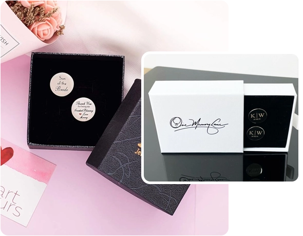 2 Cufflink Boxes