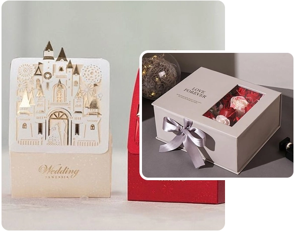 2 Die cut Gift Boxes