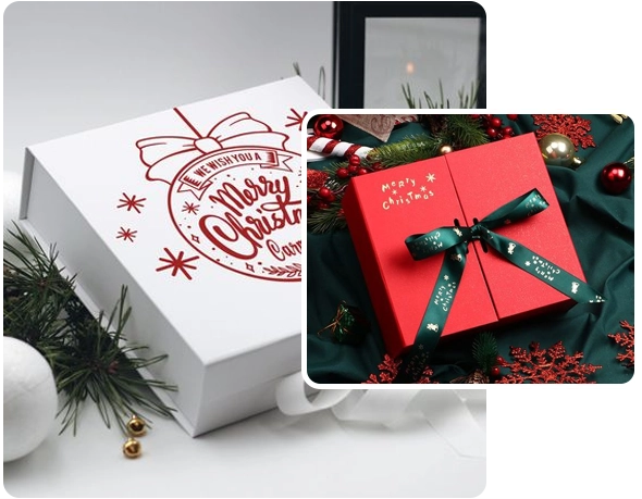 2 Gift Christmas Boxes