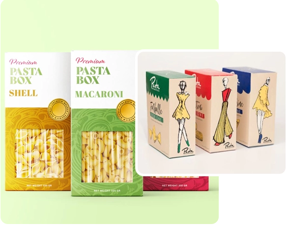 2 Pasta Boxes