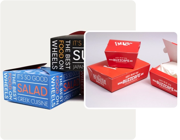 2 Takeout Boxes