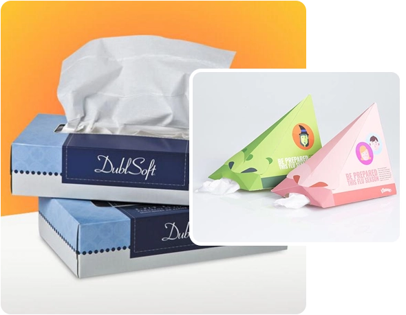 2 Tissue Boxes