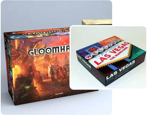 2 board game mailer boxes