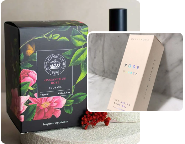 2 body oil boxes