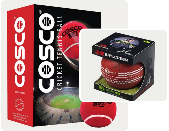 2 cricket ball boxes