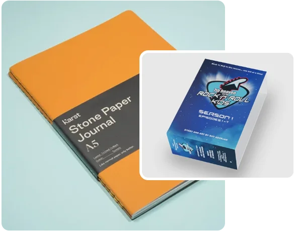 2 custom Book Sleeves