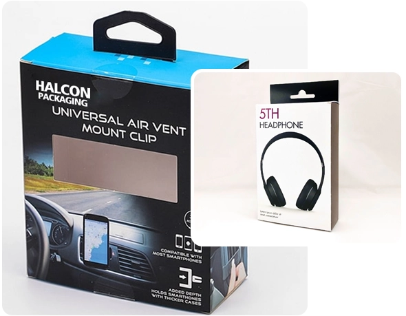 2 die cut Hang Tab Boxes