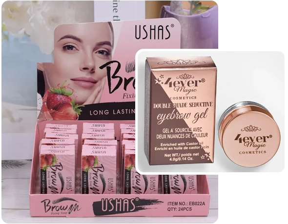 2 eyebrow gel boxes