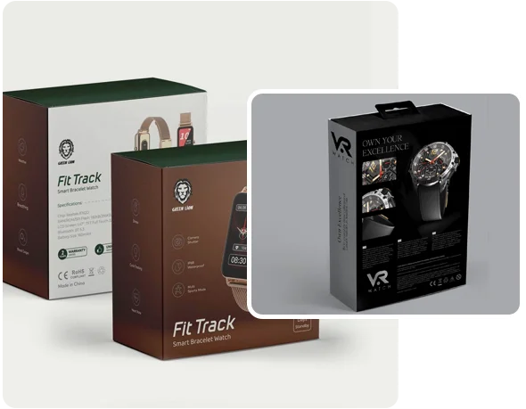 2 fitness tracker boxes