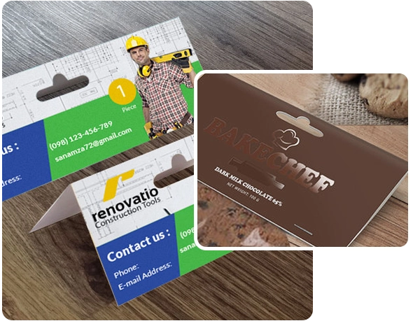 2 header cards