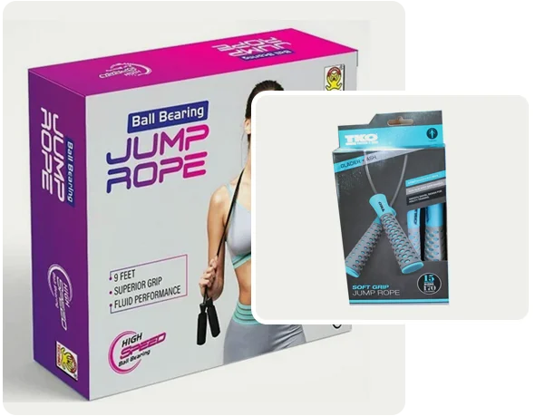 2 jump rope boxes