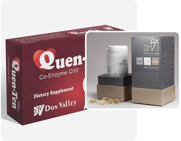 2 nutraceutical boxes