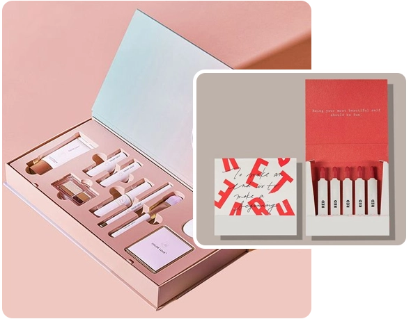 2 printed Makeup Boxes
