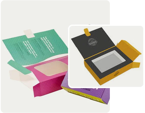 2 printed bookend boxes 1