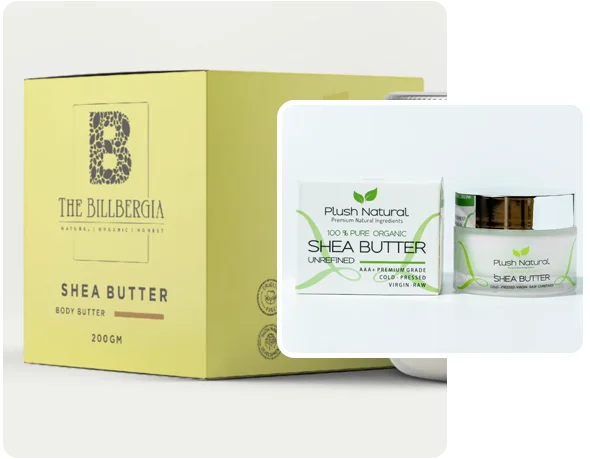 2 shea butter boxes