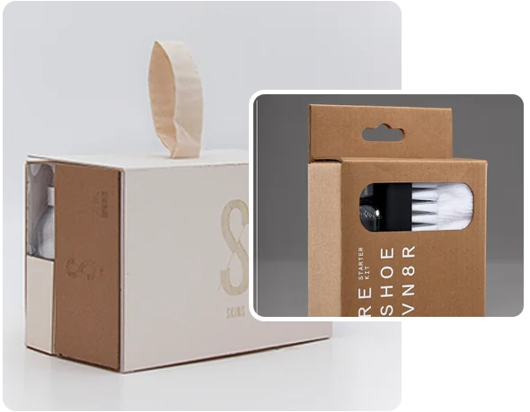 2 shoe cleaner boxes