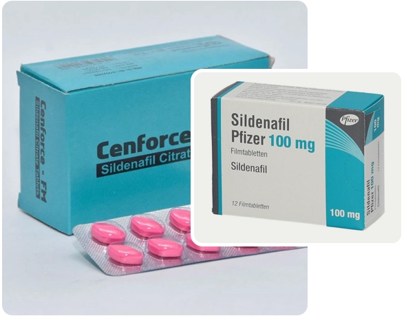2 sildenafil boxes