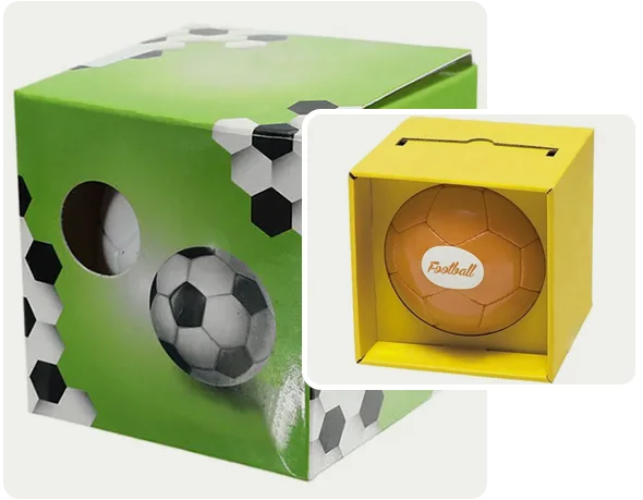 2 soccer ball boxes