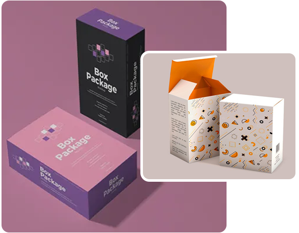 2 straight tuck end boxes