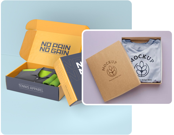 2 t Shirt Packaging