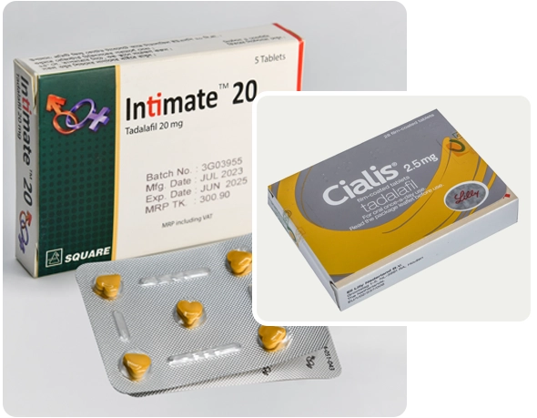 2 tadalafil boxes