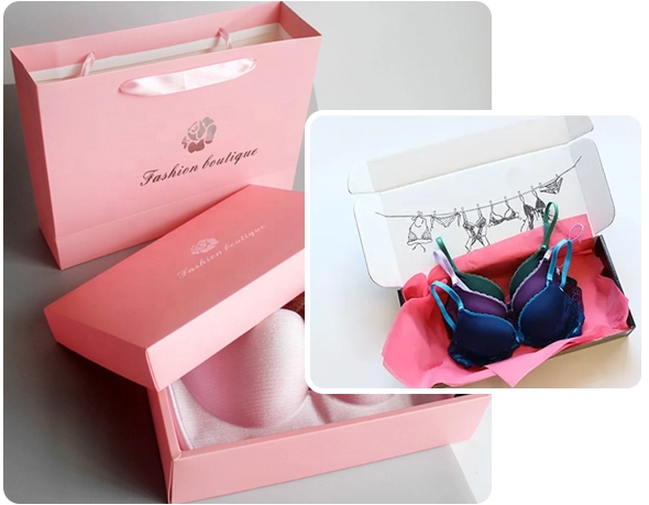 2 two piece Lingerie Boxes