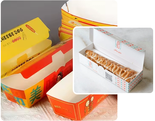2 waffle stick boxes