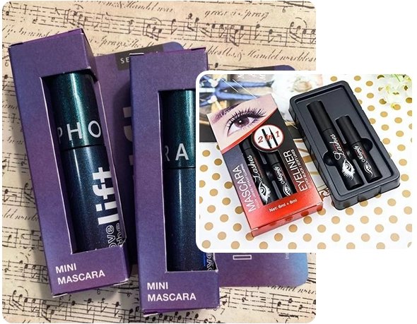 2 window Mascara Boxes