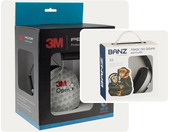 2 window earmuff boxes
