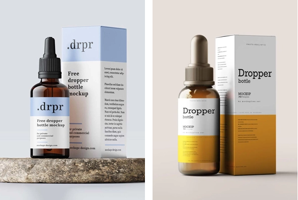 3 90ml bottle boxes