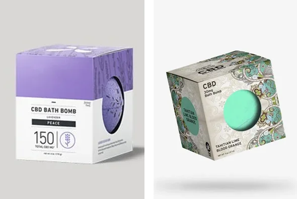 3 Bath Bomb Mailer Boxes