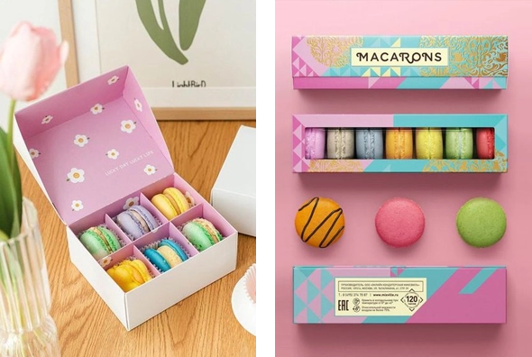 3 Cookie Packaging Boxes