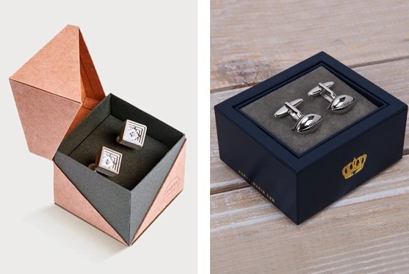 3 Cufflink Boxes