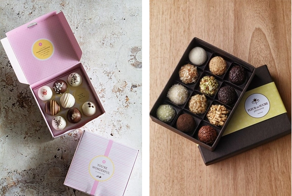3 Gift cake ball boxes