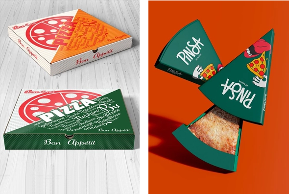 3 Pizza boxes