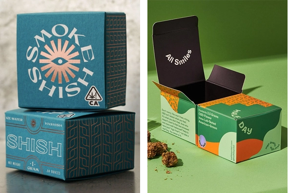 3 Printed Cannabis Boxes 1