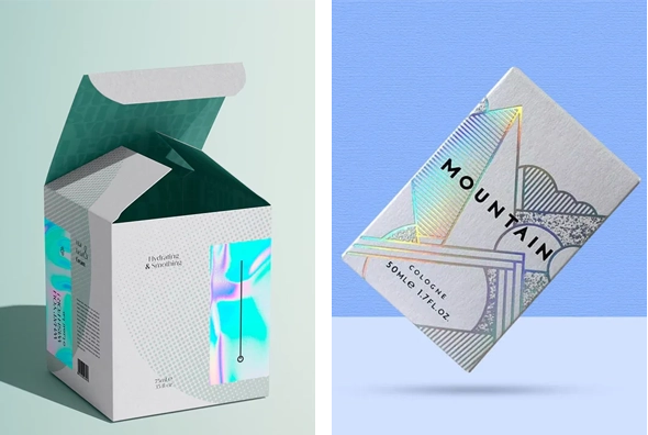 3 Rectangle Holographic Boxes