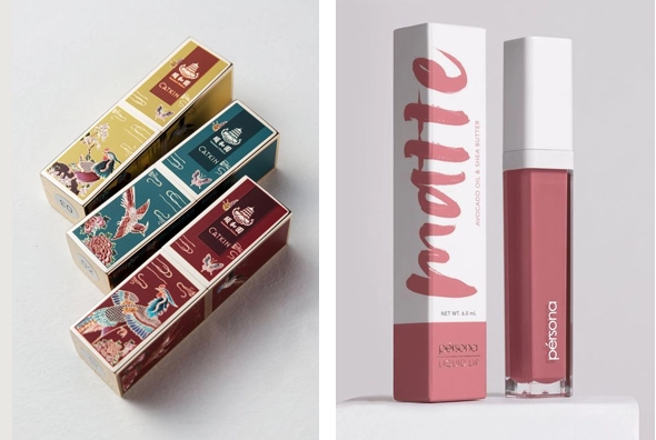 3 Rectangle Lipstick Boxes