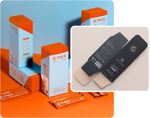 3 Reverse Tuck End Boxes