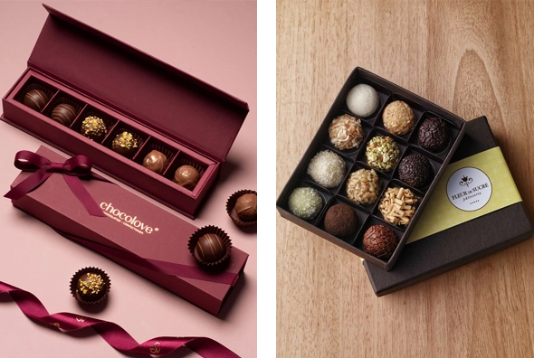 3 Truffle Packaging Boxes 1