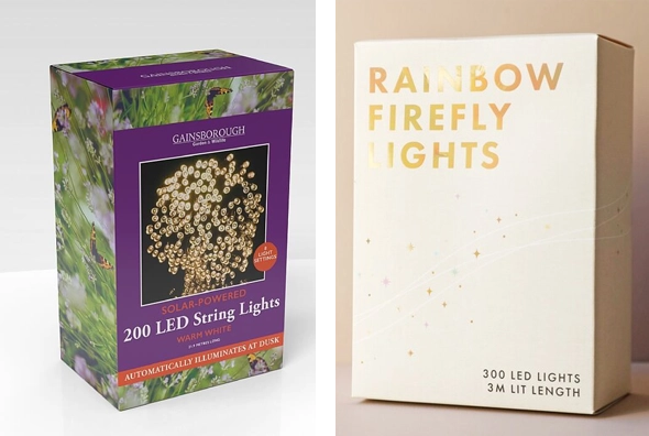 3 Tuck top string light boxes