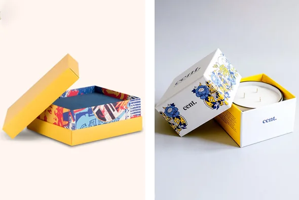 3 Two Piece Boxes with inserts