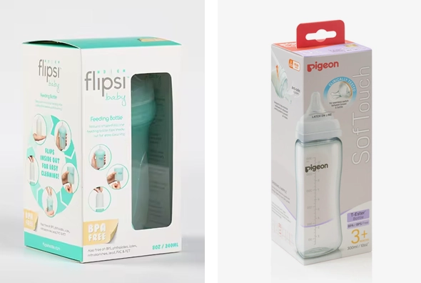 3 baby bottle boxes