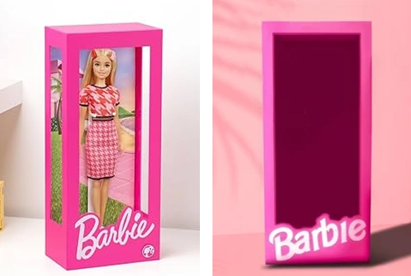 3 barbie doll boxes