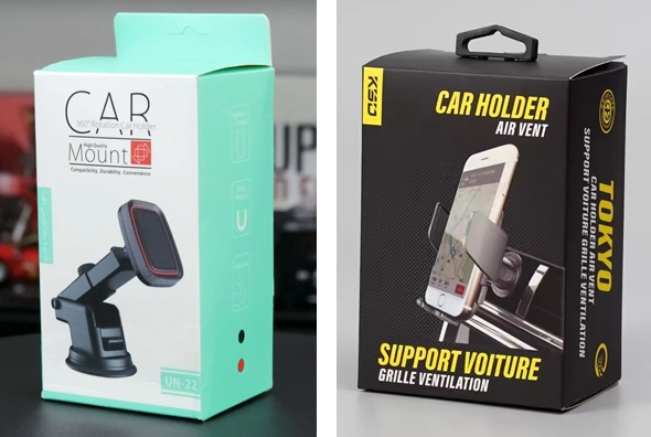 3 car phone holder boxes